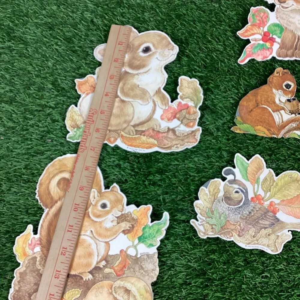 Vintage Easter Spring Window Card Art